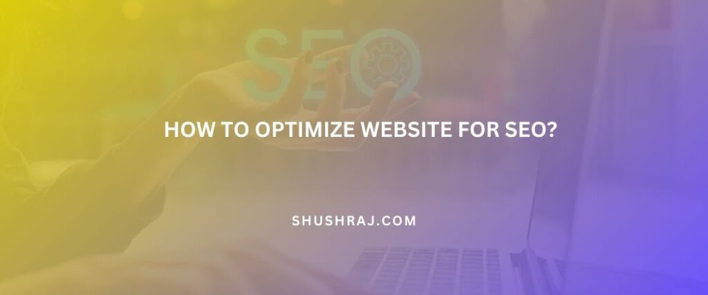 how to optimize website for seo